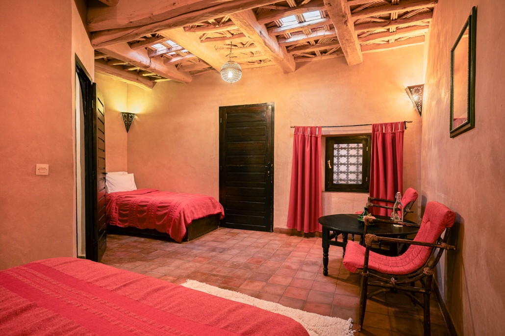 Hotel Riad Dar Bladi ouarzazate - Chambre Boughanim (2)