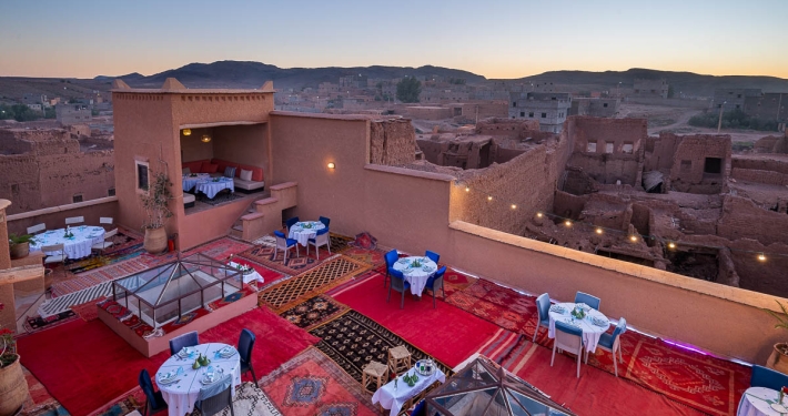 Hotel Riad Dar Bladi ouarzazate-rooftop-2